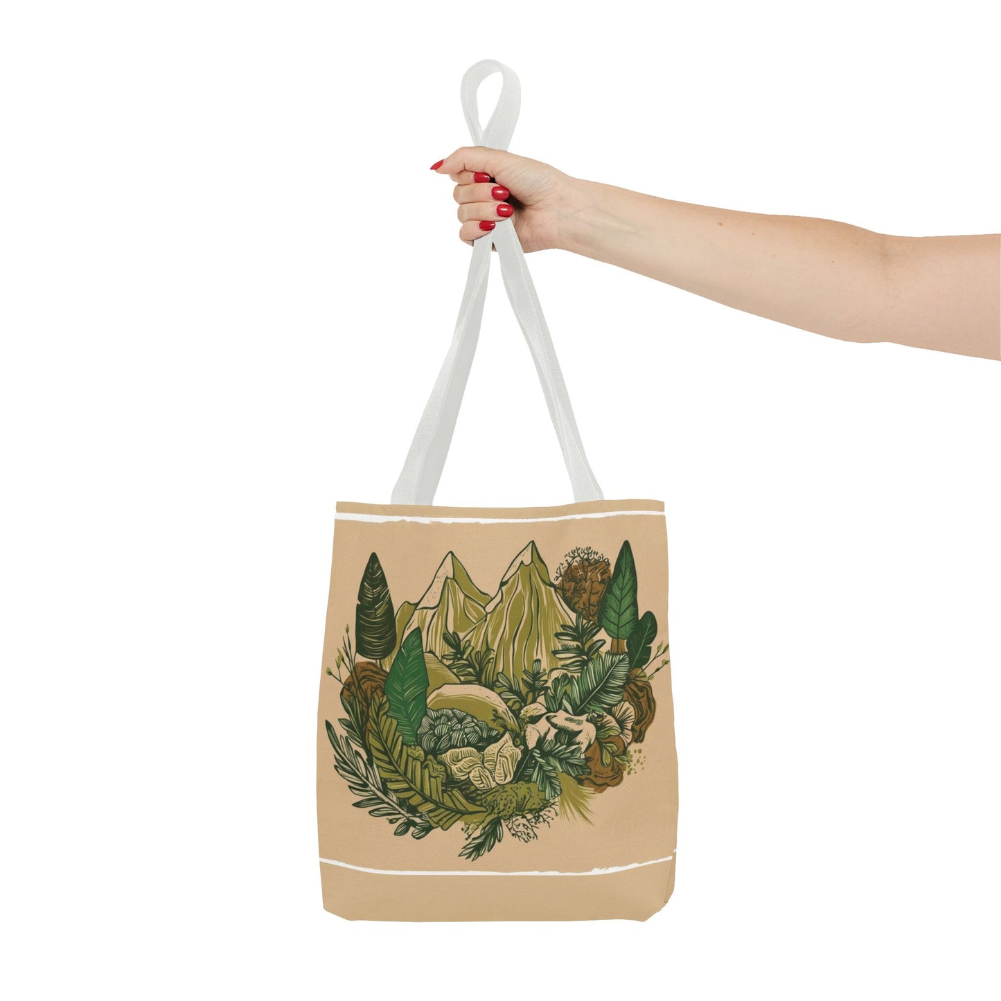 Mountain Wilderness Tote Bag for Nature Lovers |Scenic Mountain reusable grocery bag |Hikers farmers market tote |Adventure seeker gift