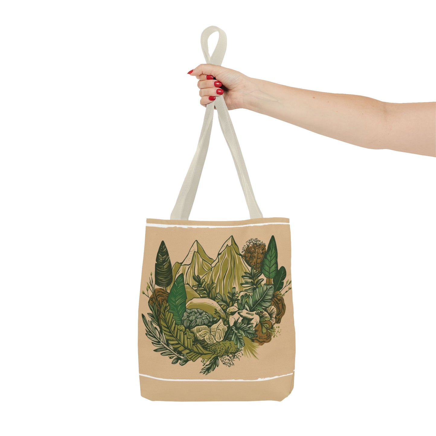 Mountain Wilderness Tote Bag for Nature Lovers |Scenic Mountain reusable grocery bag |Hikers farmers market tote |Adventure seeker gift