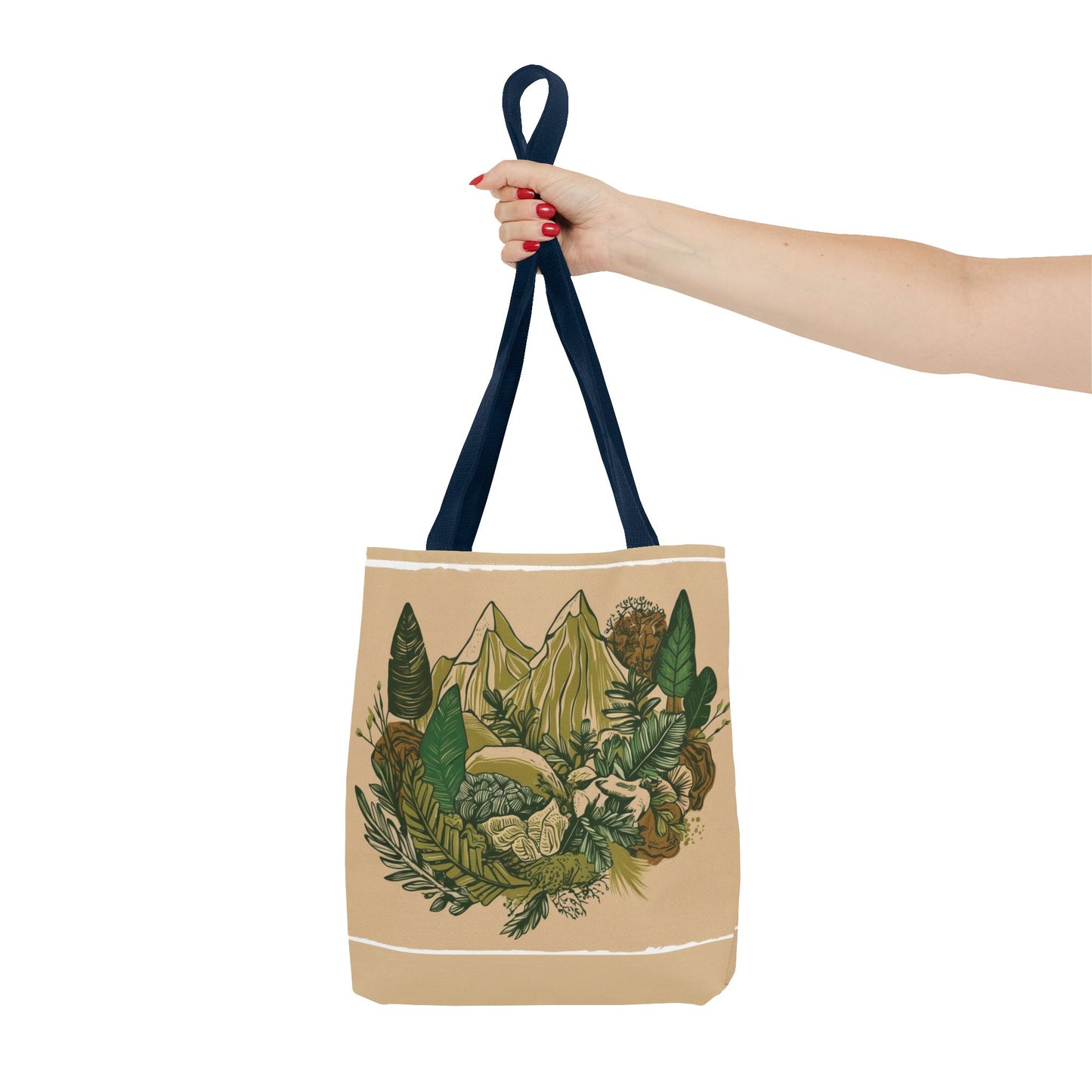 Mountain Wilderness Tote Bag for Nature Lovers |Scenic Mountain reusable grocery bag |Hikers farmers market tote |Adventure seeker gift